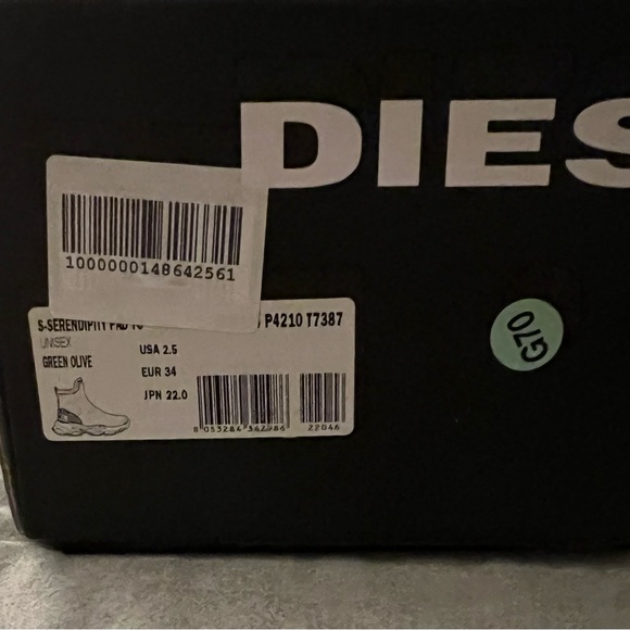 💯Authentic Diesel Mid Knit Socks Sneakers 😍🔥 - Picture 7 of 7